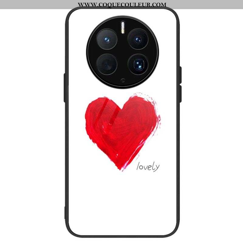 Coque Huawei Mate 50 Pro Verre Trempé Coeur