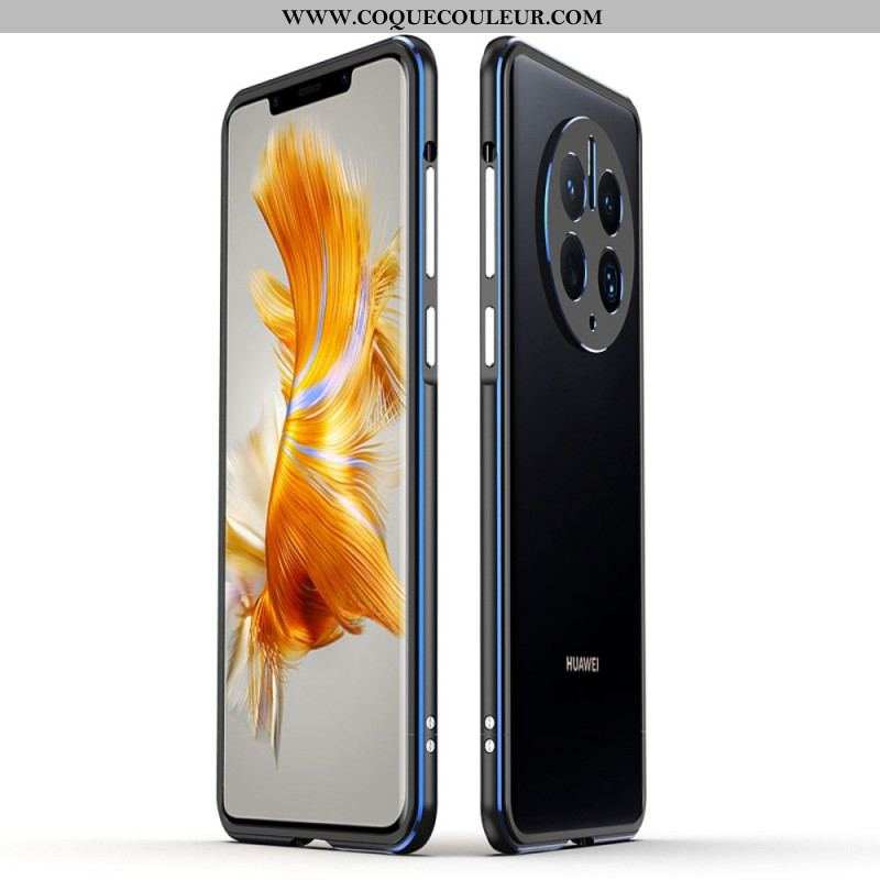 Coque Huawei Mate 50 Pro Cadre Bumper et Protection Module Photo Arrière