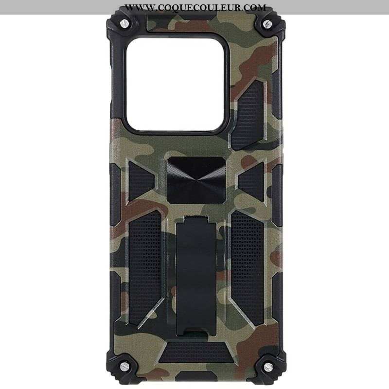 Coque OnePlus 10 Pro 5G Camouflage Support Amovible