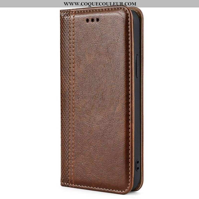 Flip Cover OnePlus 10 Pro 5G Simili Cuir Vintage