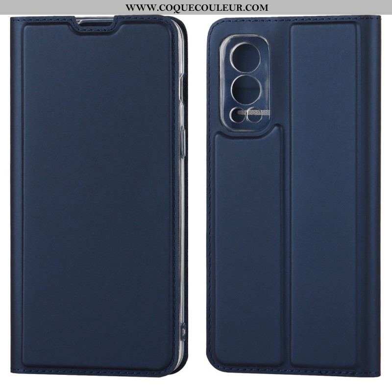 Flip Cover OnePlus Nord 2 5G Fermoir Magnétique