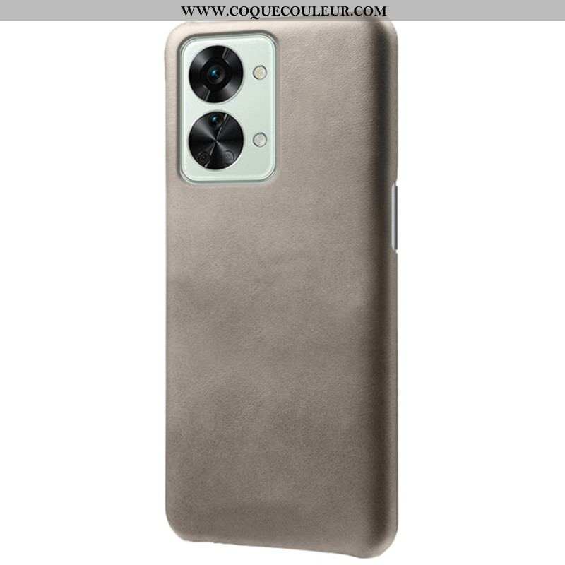 Coque OnePlus Nord 2T 5G Texture Cuir