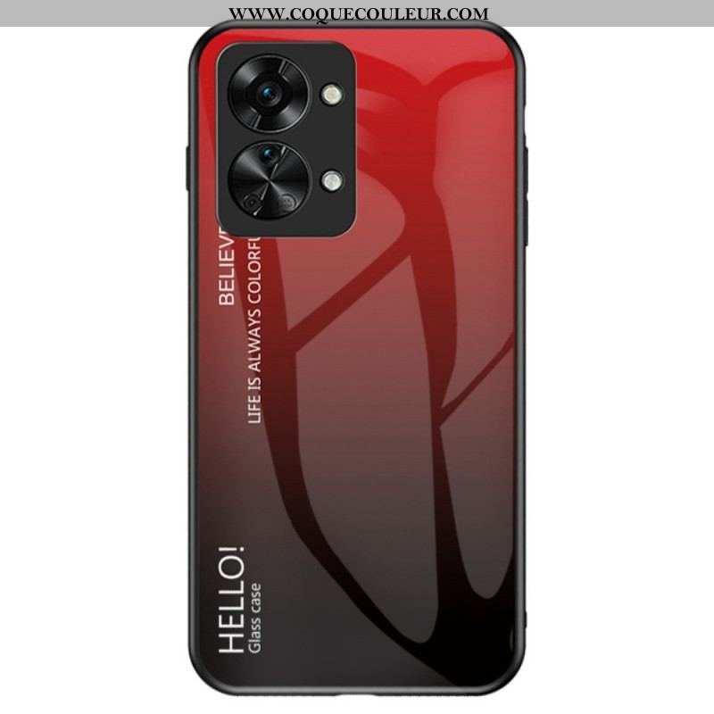 Coque OnePlus Nord 2T 5G Verre Trempé Hello