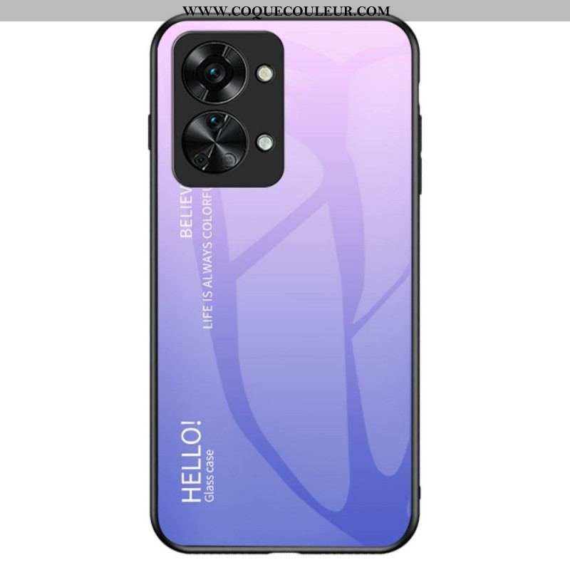 Coque OnePlus Nord 2T 5G Verre Trempé Hello