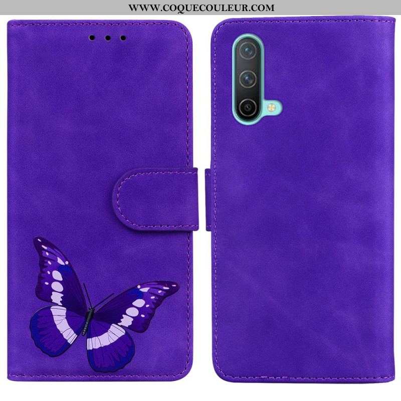 Housse OnePlus Nord CE 5G Skin-Touch Papillon