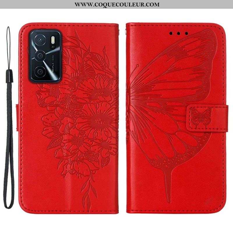 Housse Oppo A16 / A16s Papillon Design