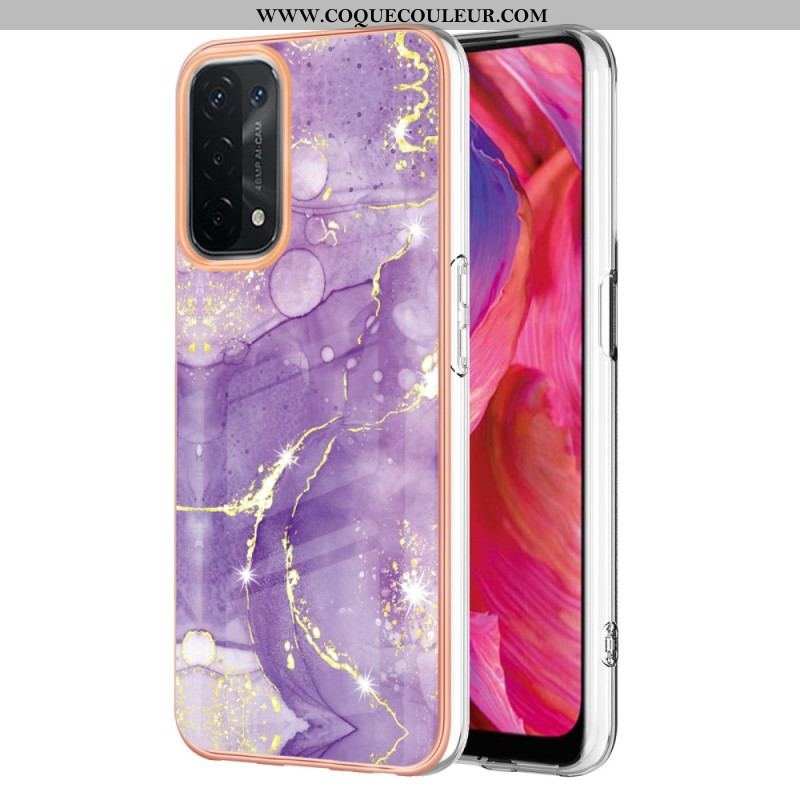 Coque Oppo A54 5G / A74 5G Design Marbre