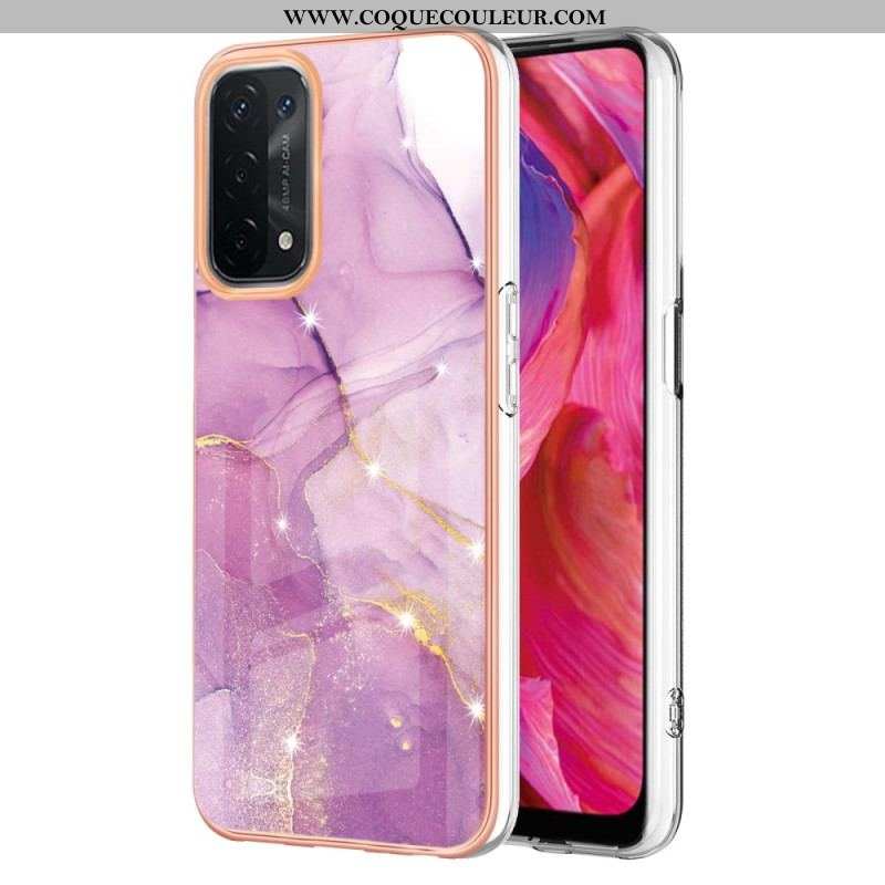 Coque Oppo A54 5G / A74 5G Design Marbre