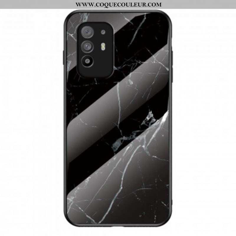 Coque Oppo A94 5G Verre Trempé Marble Colors