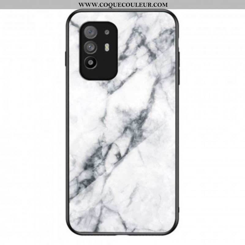 Coque Oppo A94 5G Verre Trempé Marble Colors