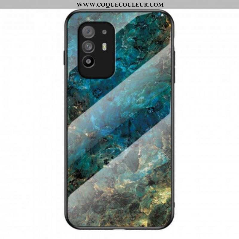 Coque Oppo A94 5G Verre Trempé Marble Colors