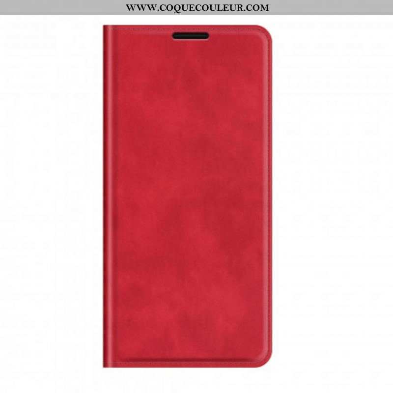 Flip Cover Oppo A94 5G Effet Cuir Douceur