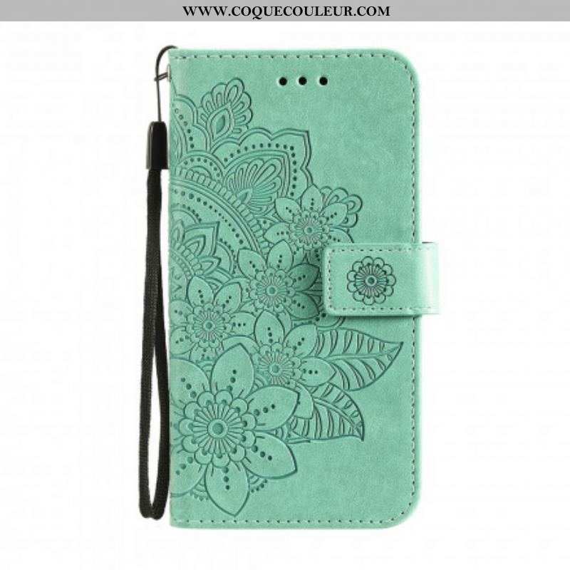 Housse Oppo A94 5G Mandala en Fleurs