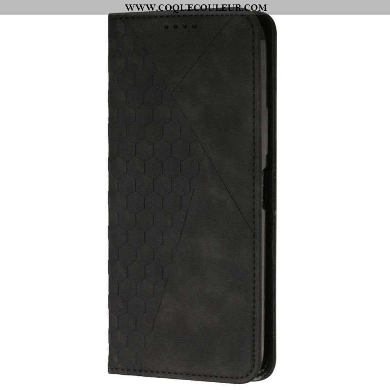 Flip Cover Oppo Find X5 Lite Simili Cuir Motif