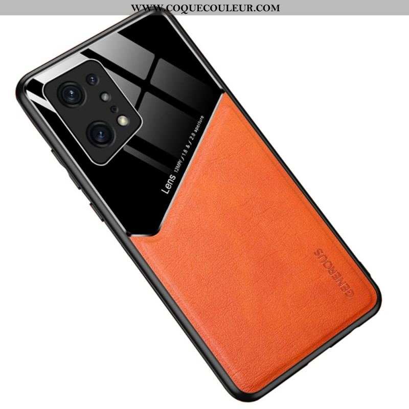 Coque Oppo Find X5 Pro Simili Cuir Haut de Gamme