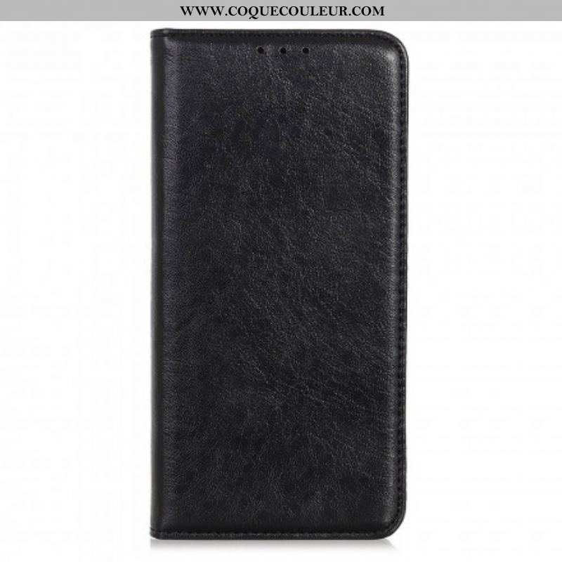 Flip Cover Oppo Reno 6 5G Texture Cuir