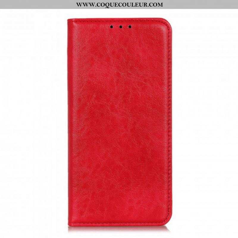 Flip Cover Oppo Reno 6 5G Texture Cuir