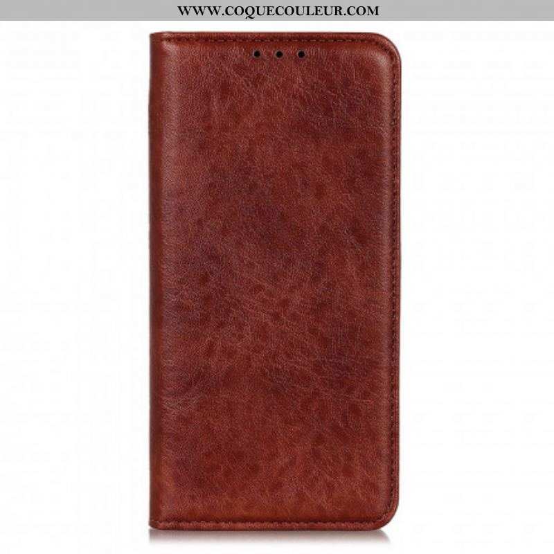 Flip Cover Oppo Reno 6 5G Texture Cuir