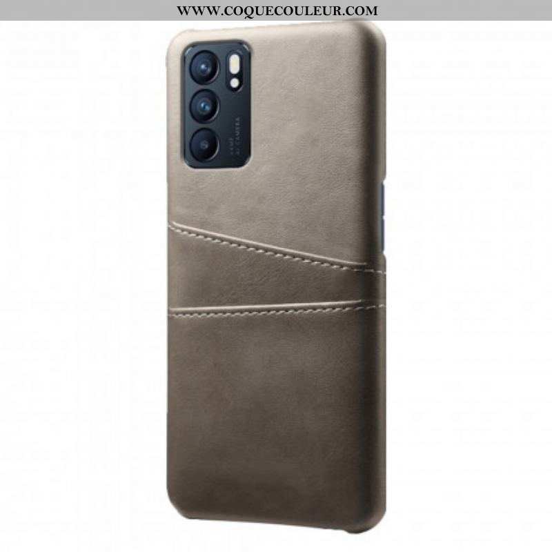 Coque Oppo Reno 6 5G Porte Cartes KSQ