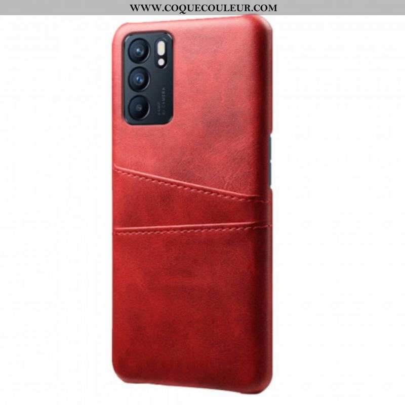 Coque Oppo Reno 6 5G Porte Cartes KSQ