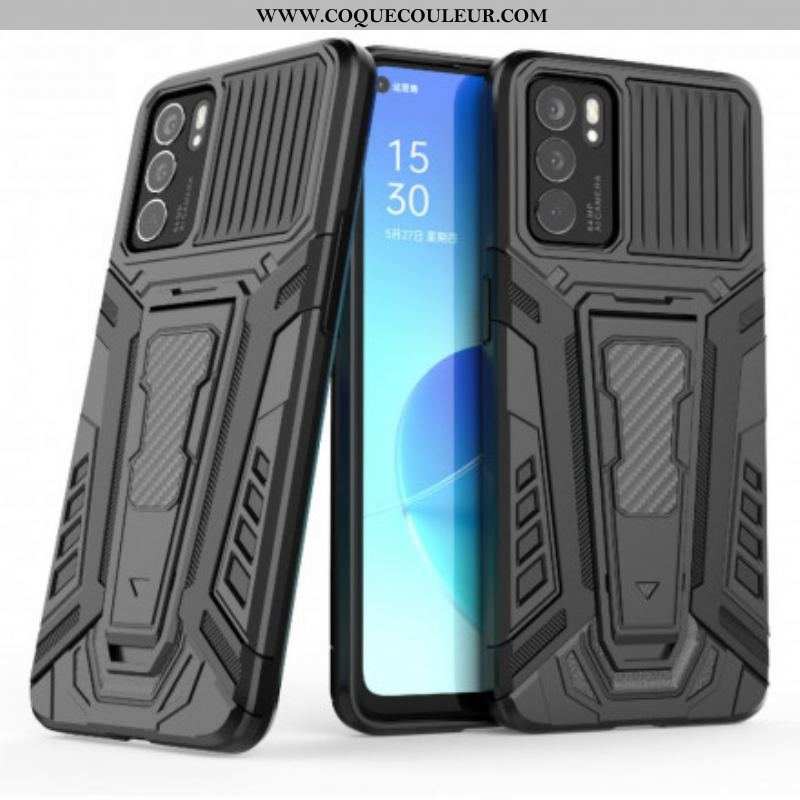 Coque Oppo Reno 6 5G Support Deux Positions Mains Libres