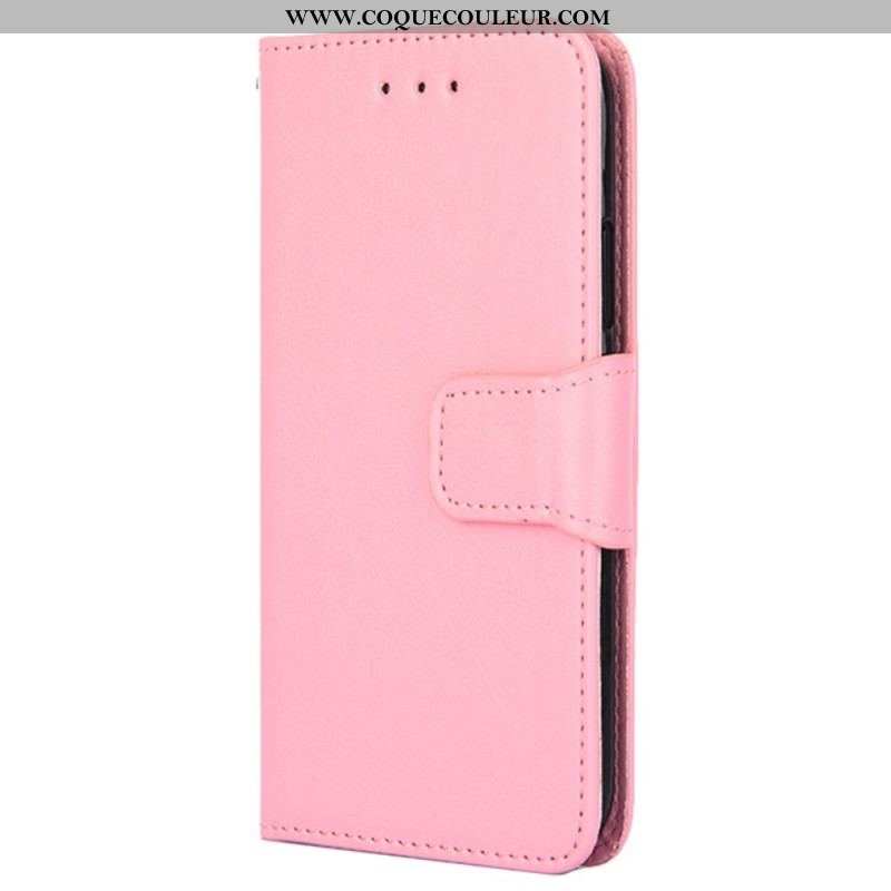 Housse Oppo Reno 7 Simili Cuir Vintage