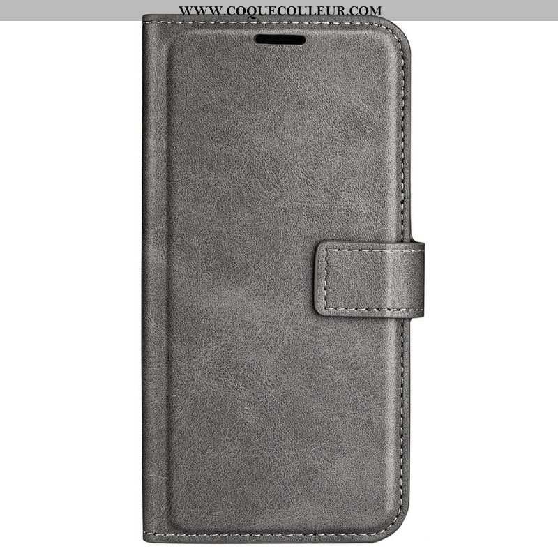 Housse Oppo Reno 7 Style Cuir Fin