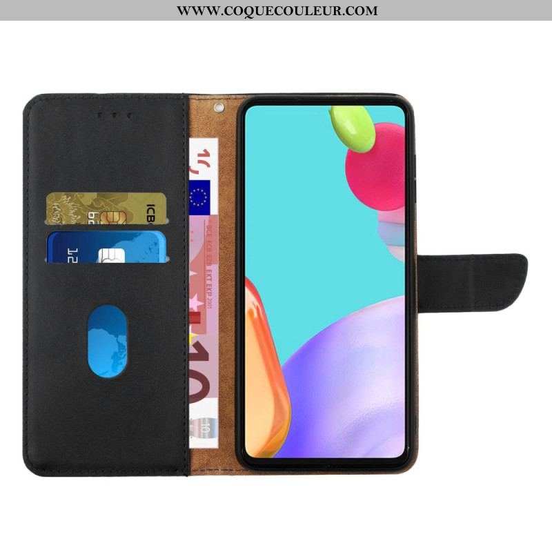 Housse Oppo Reno 7 Cuir Nappa Véritable