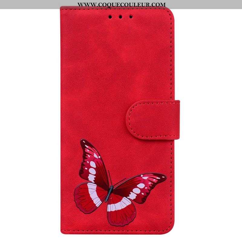 Housse Oppo Reno 8 Lite Papillon