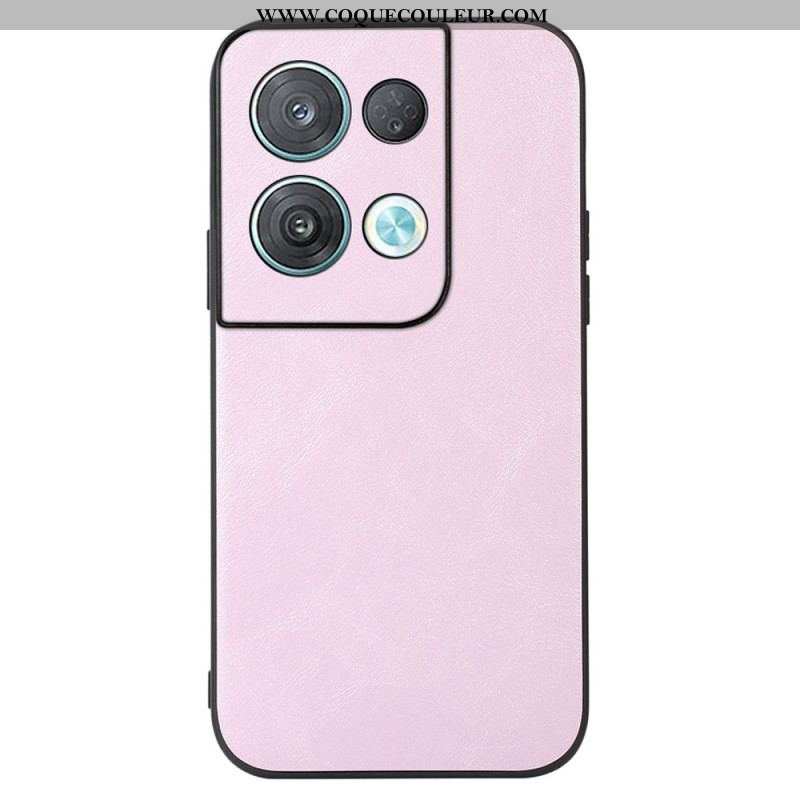 Coque Oppo Reno 8 Simili Cuir