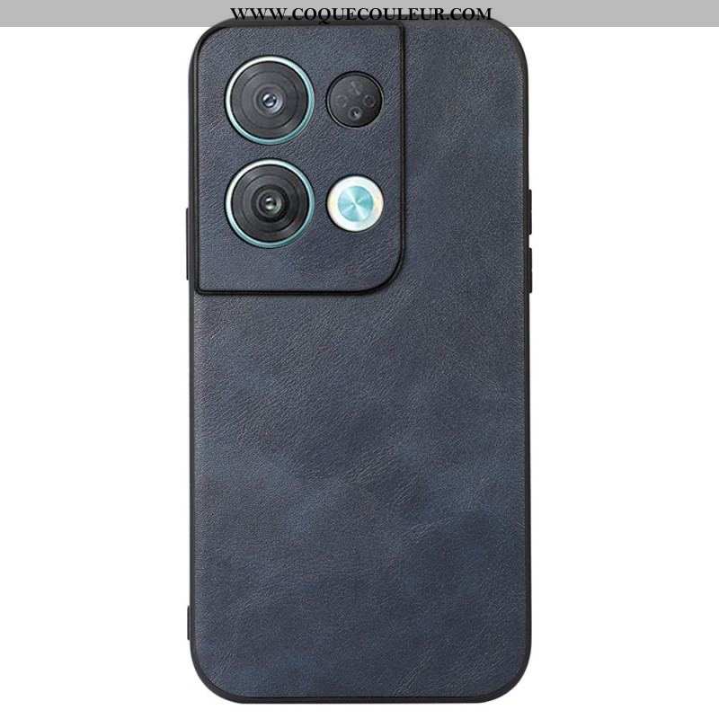 Coque Oppo Reno 8 Simili Cuir