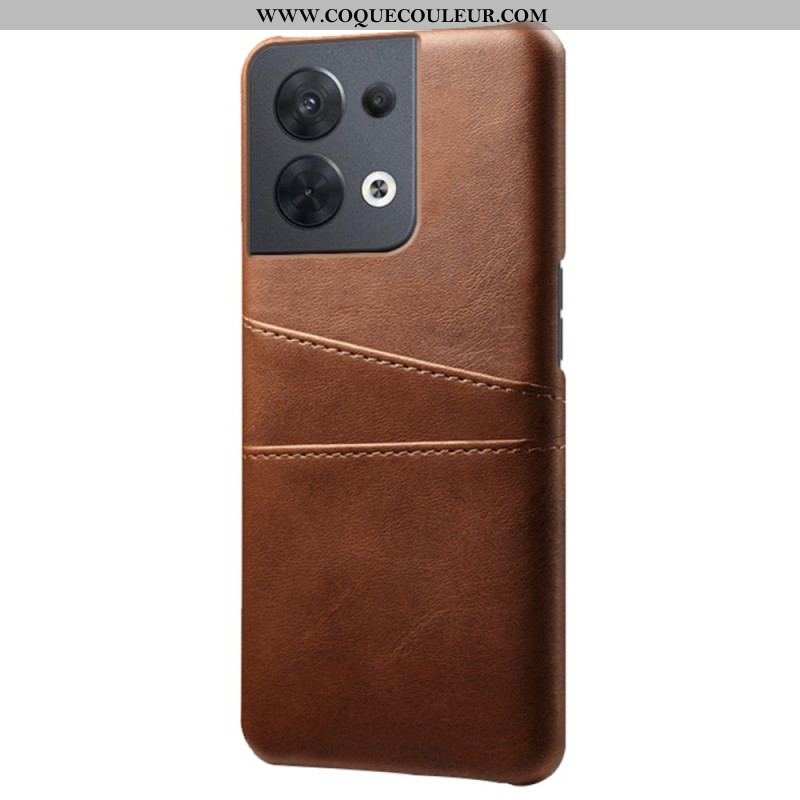 Coque Oppo Reno 8 Porte-Cartes