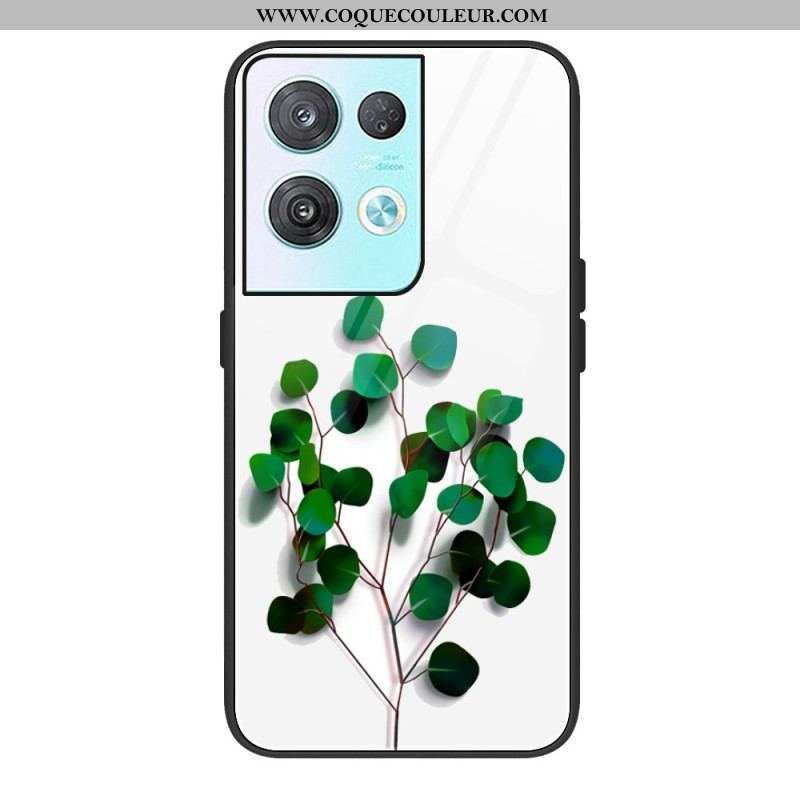 Coque Oppo Reno 8 Verre Trempé Végétale