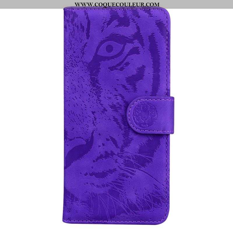 Housse Oppo Reno 8 Pro Empreinte de Tigre