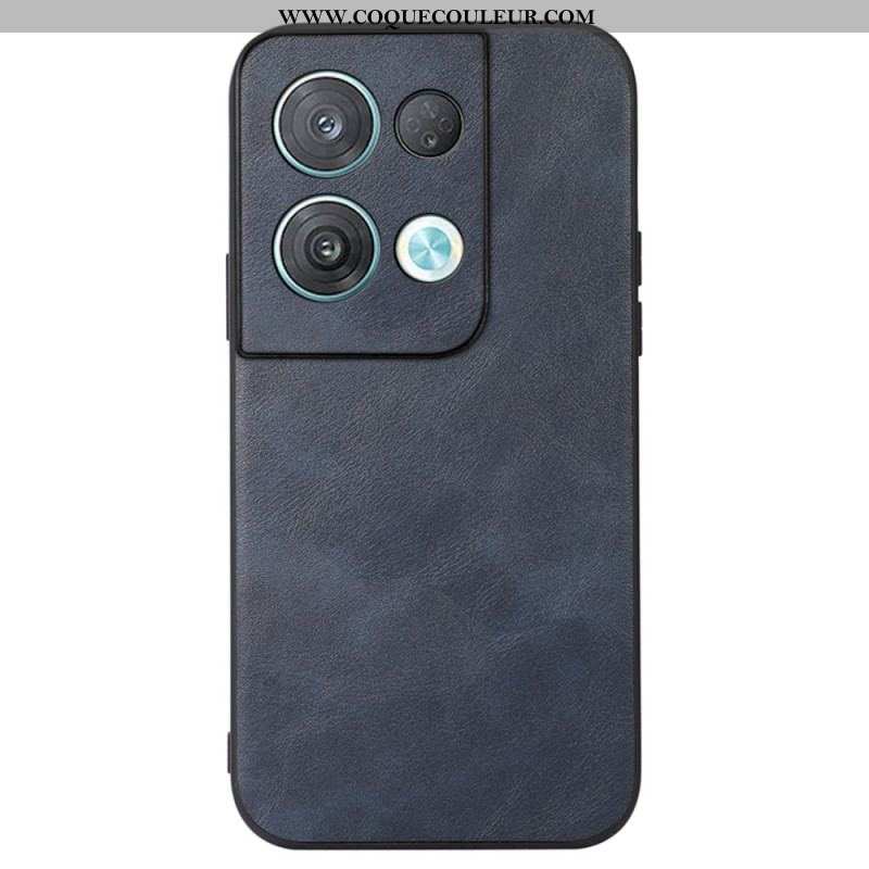 Coque Oppo Reno 8 Pro Simili Cuir