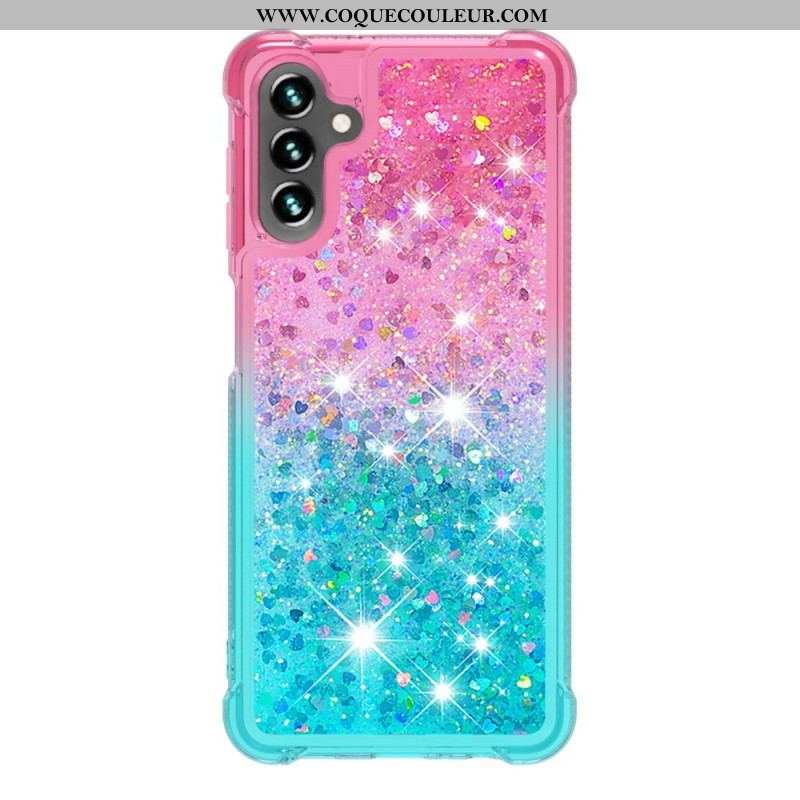 Coque Samsung Galaxy A13 5G / A04s Paillettes Colors