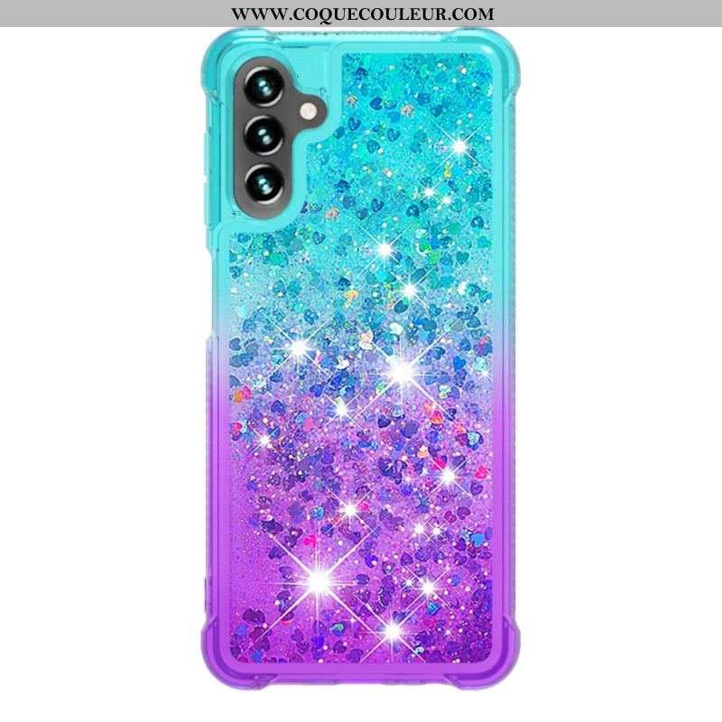 Coque Samsung Galaxy A13 5G / A04s Paillettes Colors