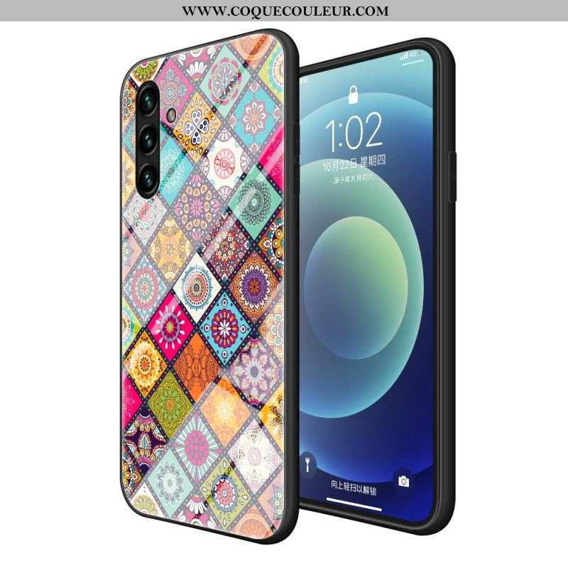 Coque Samsung Galaxy A13 5G / A04s Support Magnétique Patchwork