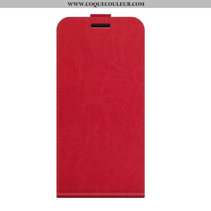 Housse Samsung Galaxy A13 5G / A04s Rabat Vertical Effet Cuir