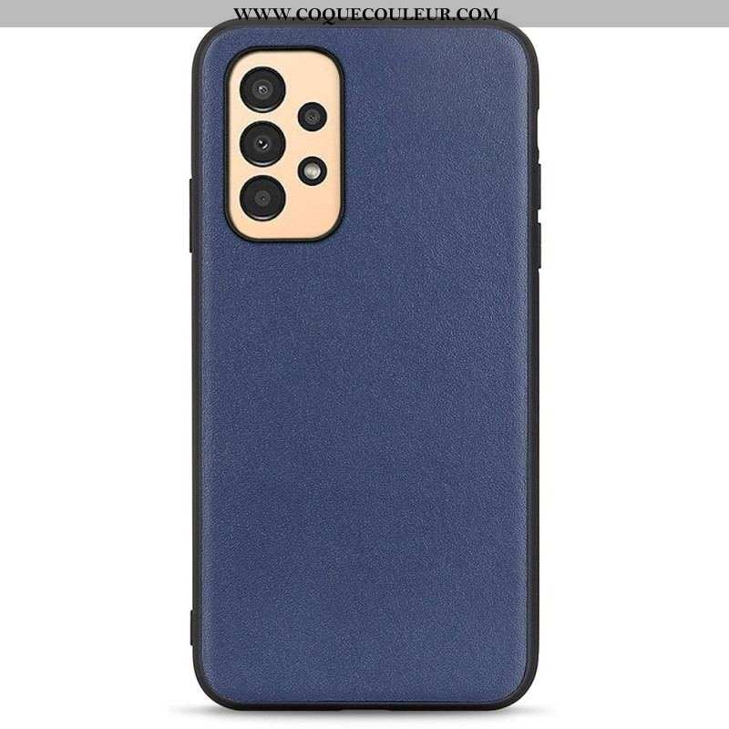 Coque Samsung Galaxy A13 Véritable Cuir