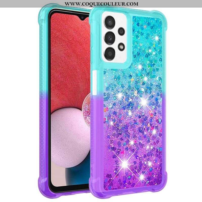 Coque Samsung Galaxy A13 Paillettes Color