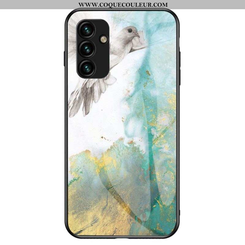 Coque Samsung Galaxy A14 5G / A14 Verre Trempé Marbré