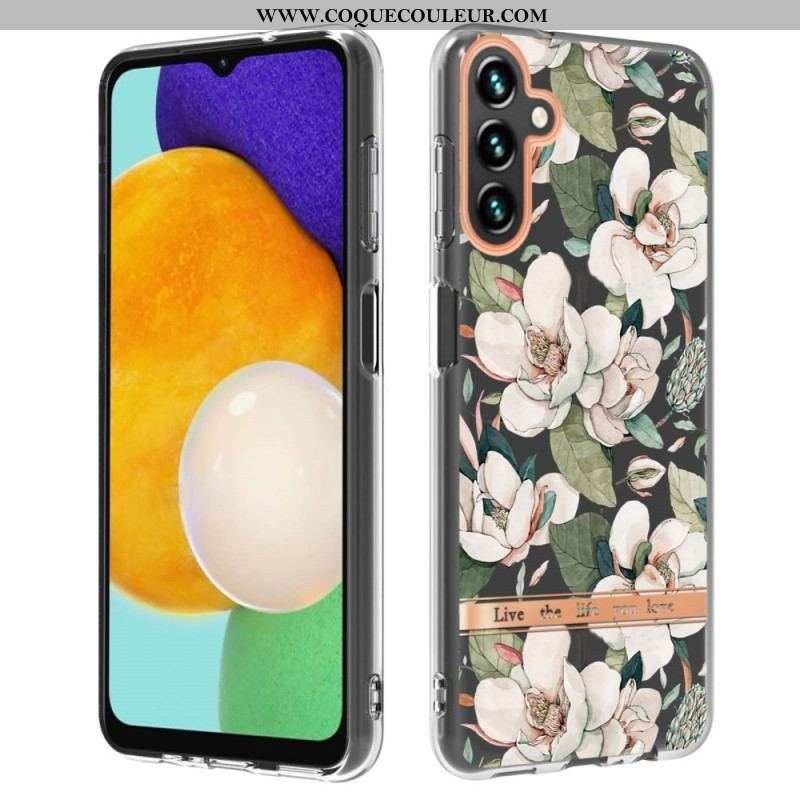 Coque Samsung Galaxy A14 5G / A14 Fleurs Colorées