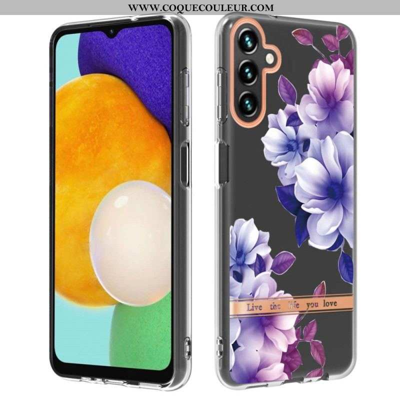 Coque Samsung Galaxy A14 5G / A14 Fleurs Colorées