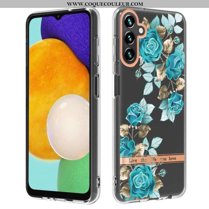 Coque Samsung Galaxy A14 5G / A14 Fleurs Colorées