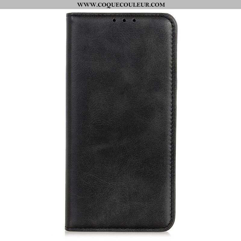 Flip Cover Samsung Galaxy A42 5G Cuir Fendu