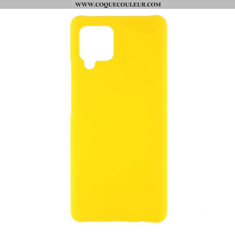 Coque Samsung Galaxy A42 5G Rigide Effet Caoutchouc