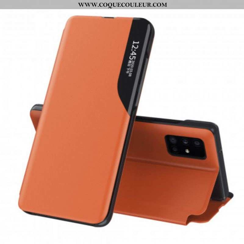 View Cover Samsung Galaxy A51 5G Simili Cuir Colors