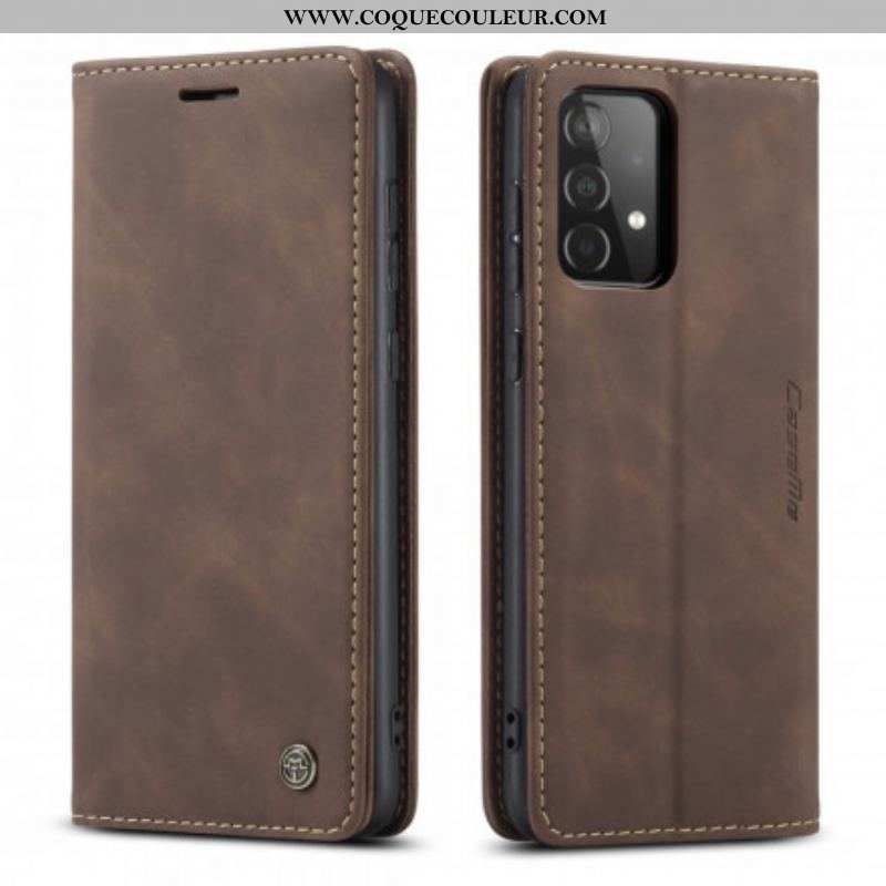 Flip Cover Samsung Galaxy A52 4G / A52 5G / A52s 5G CASEME Simili Cuir