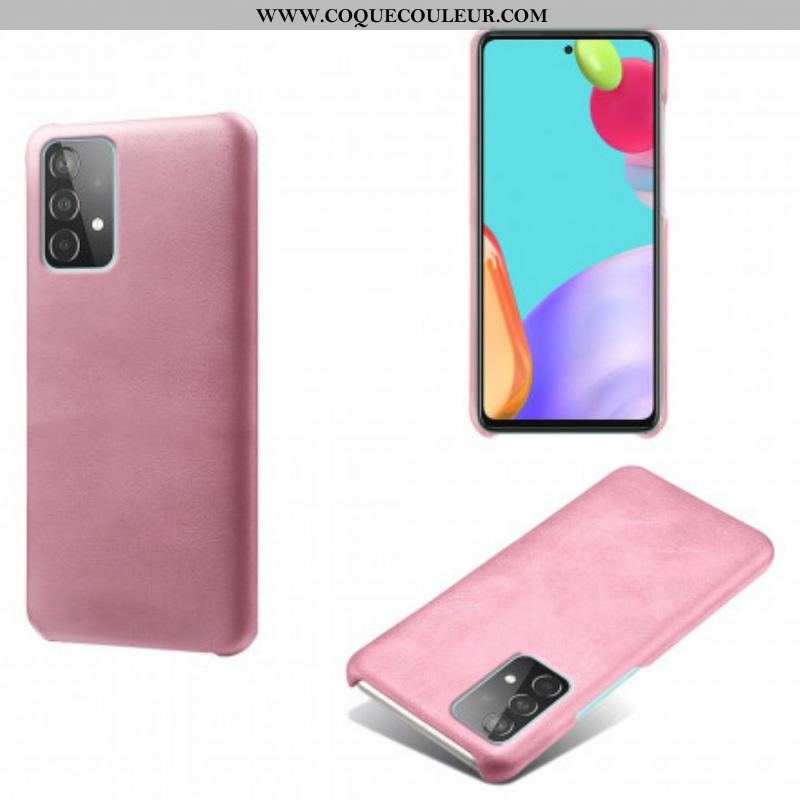 Coque Samsung Galaxy A52 4G / A52 5G / A52s 5G Effet Cuir KSQ